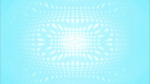 Waving liquid slow motion. Looped wave blue animation. Stock Footage 340778969