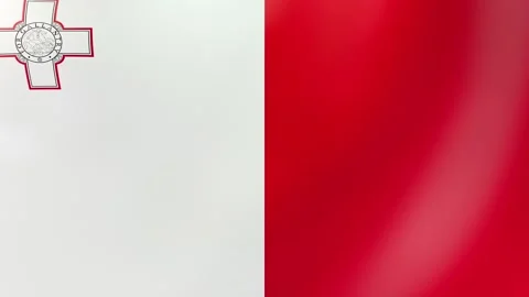 Waving Maltese Flag Stock Footage 292529470