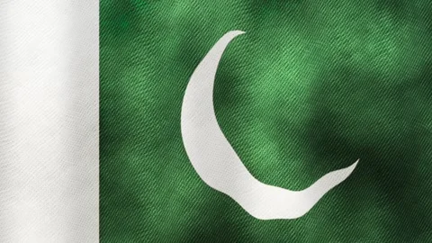 Waving Pakistan flag background animation Stock-Footage 337939245