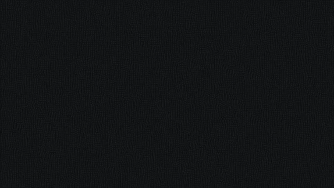 Waving pattern dark background striped grey dots wavy texture loop animation Video stock 290197776