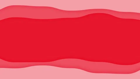 Waving Red Background Stock Footage 258131604