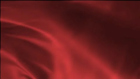 Waving Red Flag Loop - Risk Danger Warning Alert Concept Stock Footage 340030162