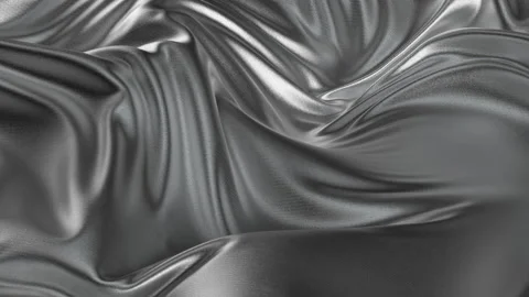 Silk Cloth Fabric In Wind Stock Video Footage