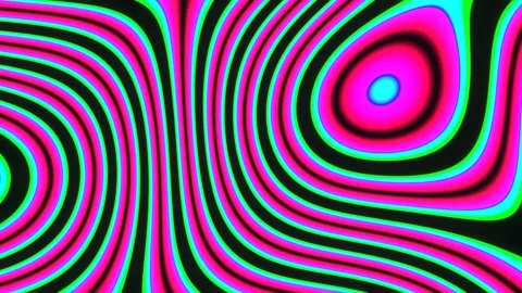 Waving Stripe Art Background Stock Footage 240325846