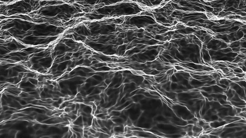 The waving surface of an abstract ocean 1 Stock Footage 277904802