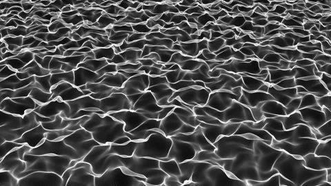 The waving surface of an abstract ocean 3 Stock Footage 277905090