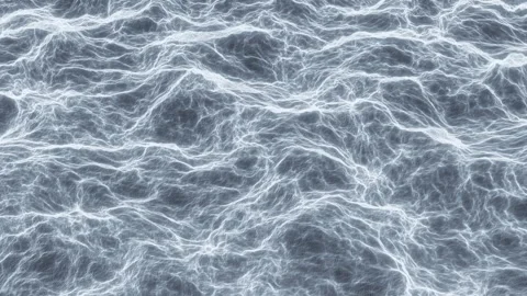 The waving surface of an abstract ocean 5 Stock Footage 277905247