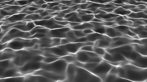 The waving surface of an abstract ocean Stock Footage 277905352