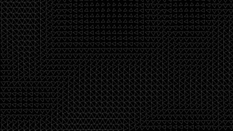 Waving surface, triangular.Black and white for luma alpha channel.Type 2 Stock Footage 157960855