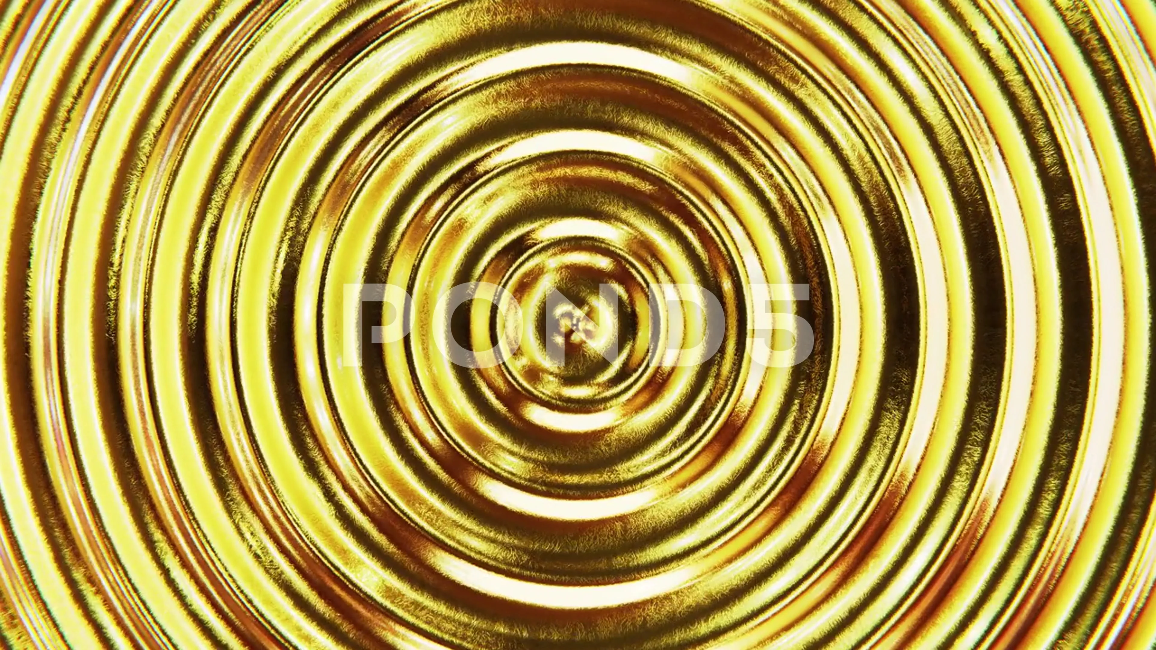Waves on the surface of liquid gold. Ani, Stock Video