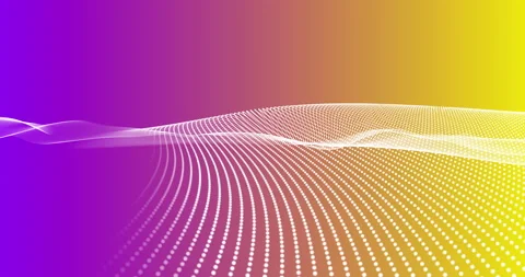 A waving trail of particles on a gradient background 1 Stock Footage 284892378