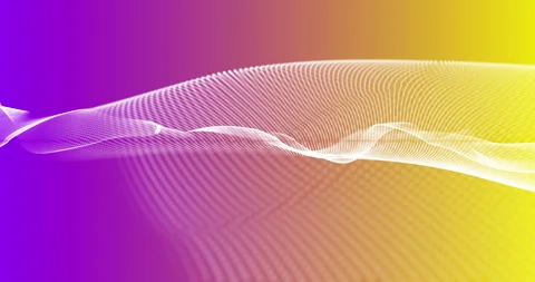 A waving trail of particles on a gradient background 2 Stock Footage 284892901