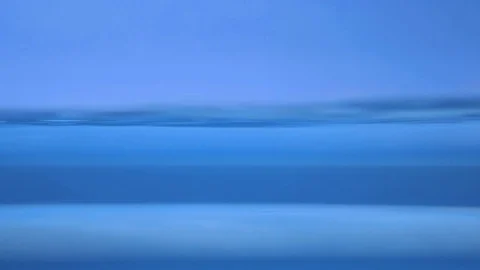 Waving water in blue. Side view of water surface. Stock Footage 74954959