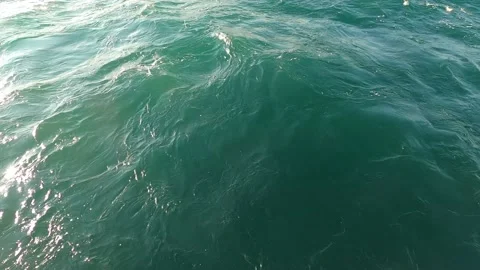Waving water surface 4K slow motion Stock Footage 237526045