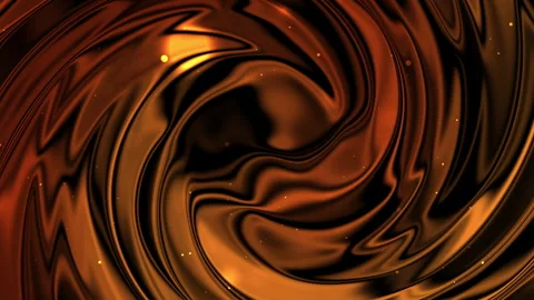 Wavy abstract background in brown gradient tones with light dots particle Stock Footage 285106187