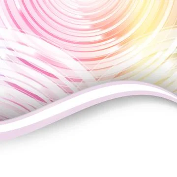 Wavy abstract background Illustrazione stock
