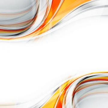 Wavy abstract background Stock Illustration