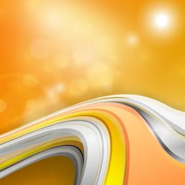 Wavy abstract background Stock Illustration