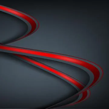 Wavy abstract background Stock Illustration