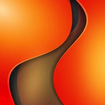 Wavy abstract background Stock Illustration