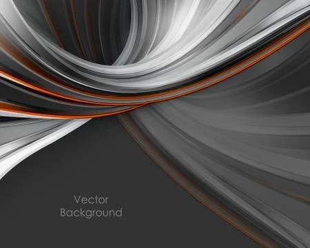 Wavy abstract background Stock Illustration