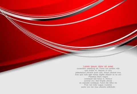 Wavy abstract background Stock Illustration