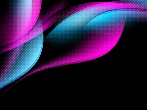 Wavy abstract background Stock Illustration