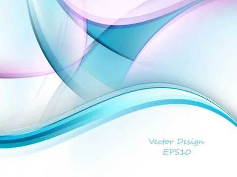 Wavy abstract background Illustrazione stock