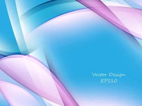 Wavy abstract background Stock Illustration