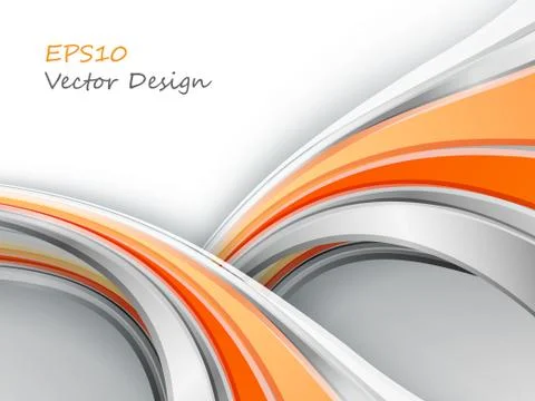 Wavy abstract background Stock Illustration