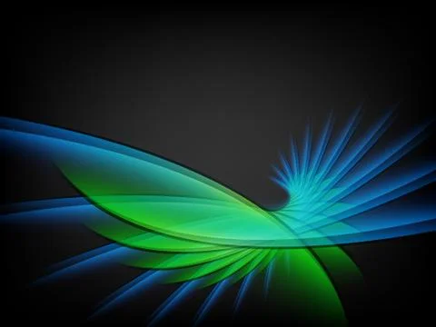 Wavy abstract background Illustrazione stock