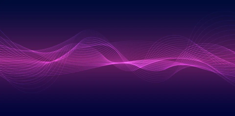 Wavy abstract background. Stock Illustration