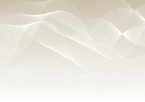 Wavy abstract background.white,brown Stock Illustration