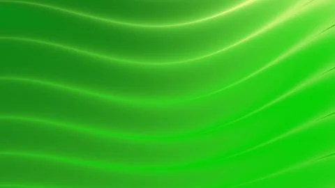 Wavy abstract green background Stock Photos