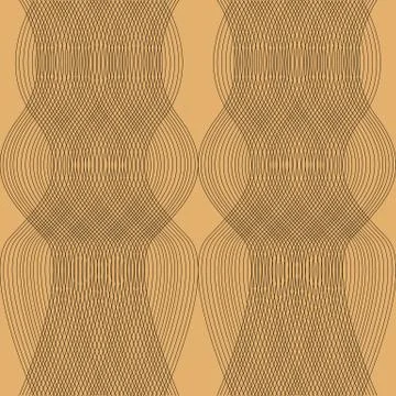 Wavy abstract line pattern background. Illustrazione stock