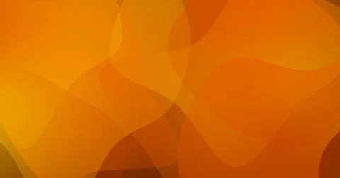 Wavy abstract orange background with translucent flowing shapes and soft gr.. Illustrazione stock