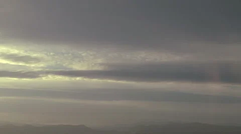 Wavy Altocumulus Stock Footage 54741979