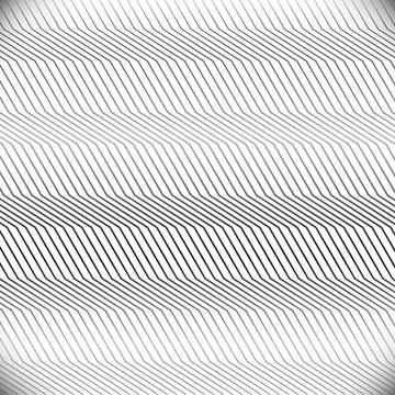 Wavy, angular lines 스톡 일러스트