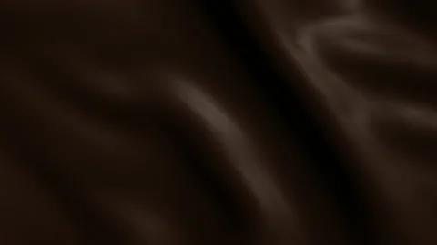 Wavy animated chocolate background; loop-ready 4k footage Stock Footage 218338911