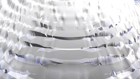 Wavy Background Animation With Bright Light Stock Footage 297504085