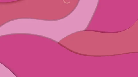 Wavy background animation. Pink animation Stock Footage 301684749