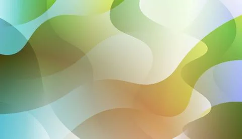 Wavy Background. For Creative Templates, Cards, Color Covers Set. Vector Illu Stock Illustration