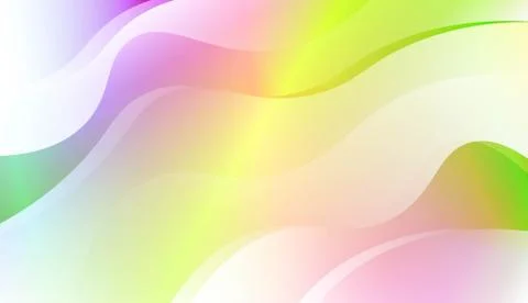 Wavy Background. For Design Flyer, Banner, Landing Page. Vector Illustration  Stock Illustration