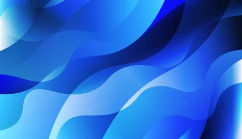 Wavy Background. For Design, Presentation, Business. Vector Illustration with Stock Illustration