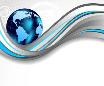 Wavy background Stock Illustration