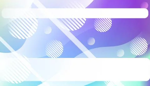 Wavy Background with Lines, Circle. For Cover Page, Landing Page, Banner. Vec 스톡 일러스트