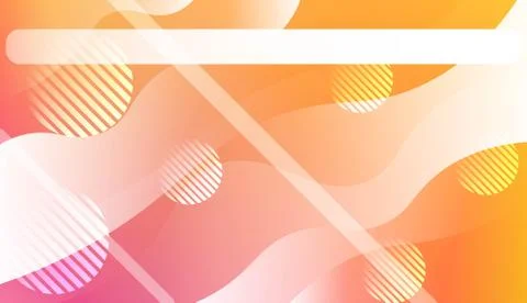 Wavy Background with Lines, Circle. For Flyer, Brochure, Booklet And Websites Illustrazione stock