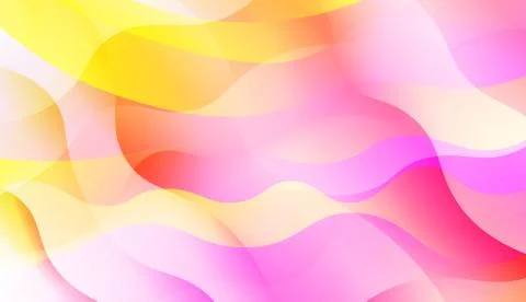 Wavy Background with Lines. Design For Your Header Page, Ad, Poster, Banner.  Illustrazione stock
