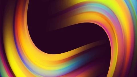 Wavy Background Random Color Illustrazione stock