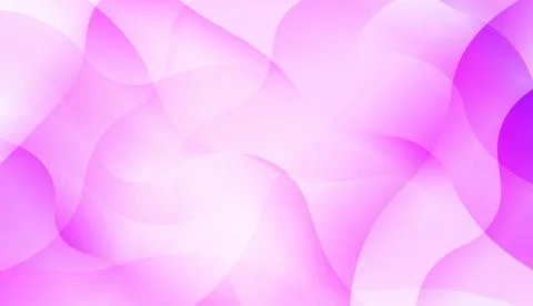 Wavy Background. Soft Color Gradient Background. For Greeting Card, Flyer, In Stock Illustration